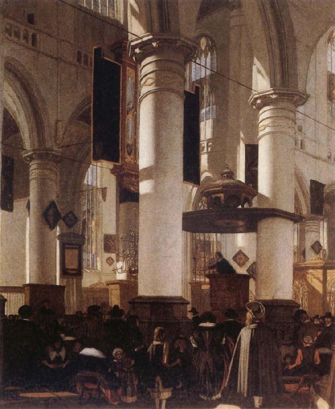 Emmanuel de Witte Church Interior Spain oil painting art